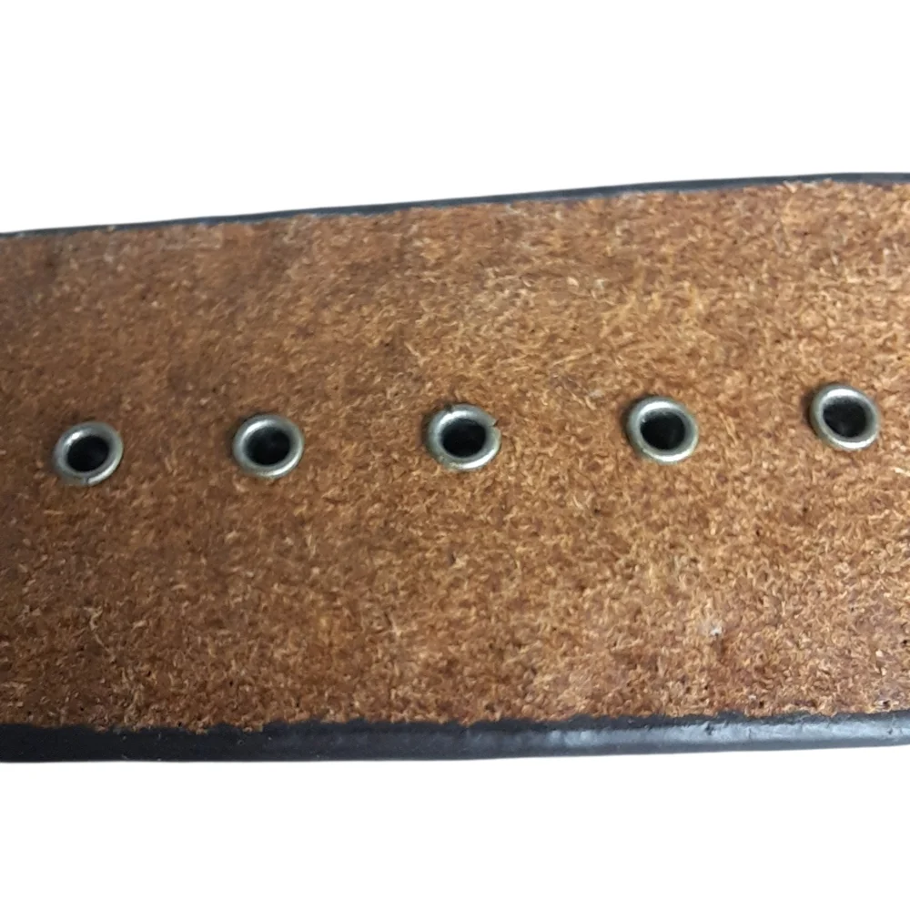 Nocona Leather Jeweled Studded Western Cowgirl Belt SZ 24